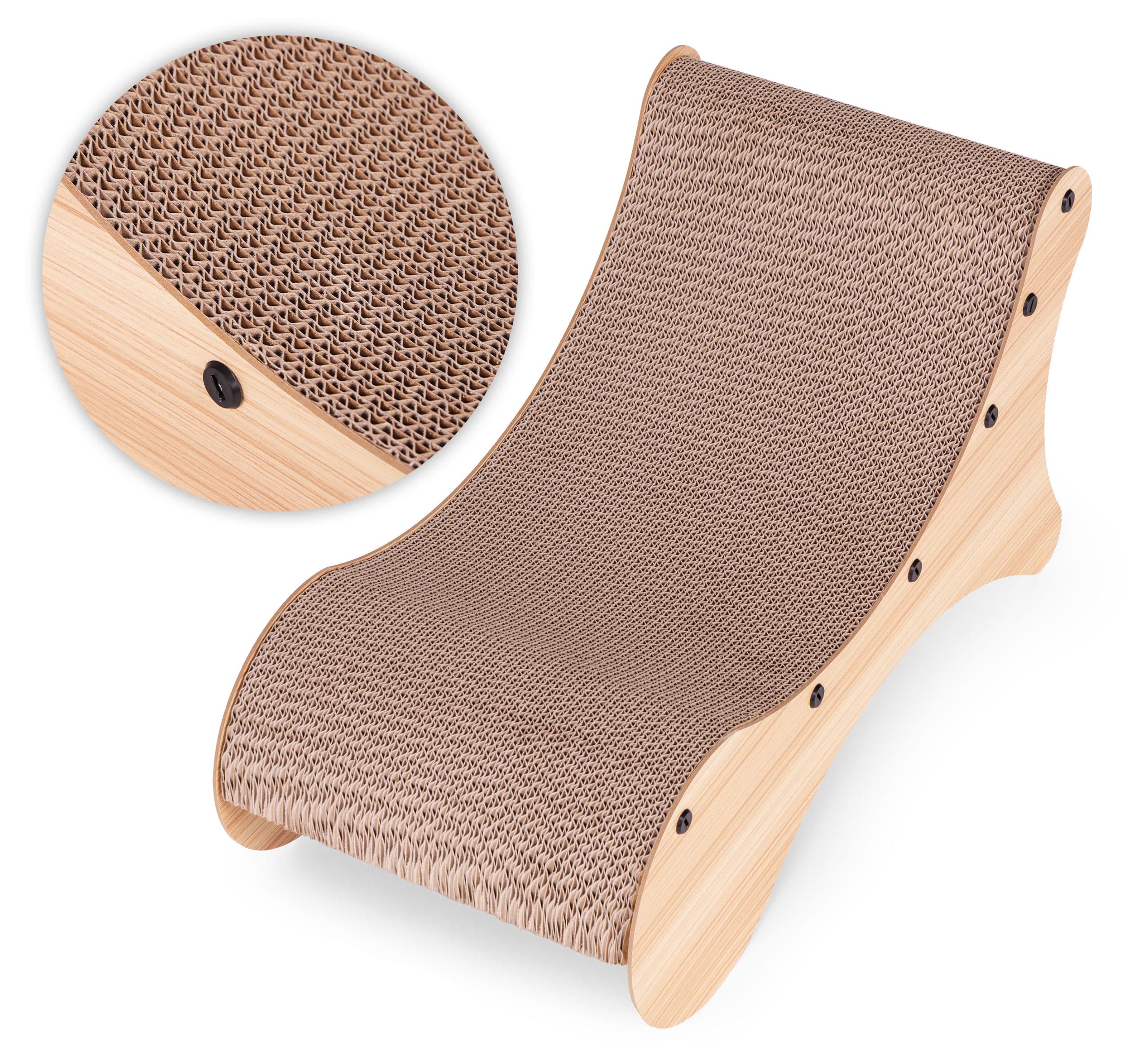 Drapak tekturowy leżak legowisko dla kota Petsi 🐱