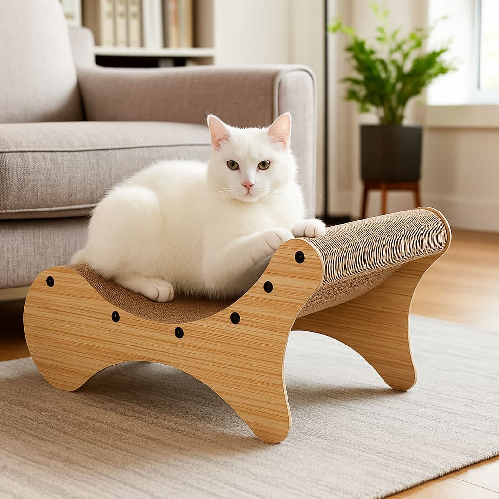 Drapak tekturowy leżak legowisko dla kota Petsi 🐱