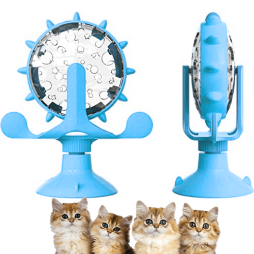 Interaktywna zabawka dla kota z dozownikiem karmy 😺